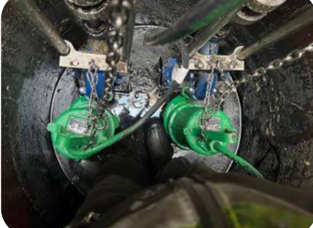 Sewage Pump Replacement in Gray, Maine